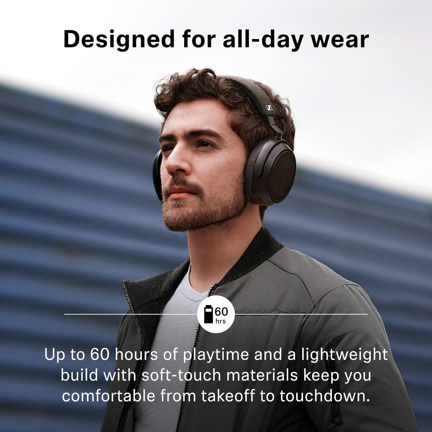 Sennheiser Momentum 4 Wireless Headphones - Bluetooth Headset for Crystal-Clear Calls with Adaptive Noise Cancellation, 60h Battery Life, Lightweight…