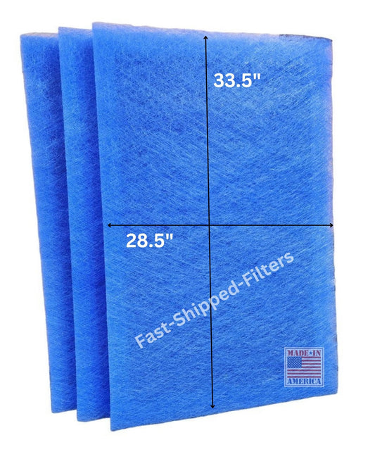 Fast-Shipped-Filters 3 Pack 30x36 Replacement Filter Pads Compatible with Captura Air Cleaner 30x36 Refill