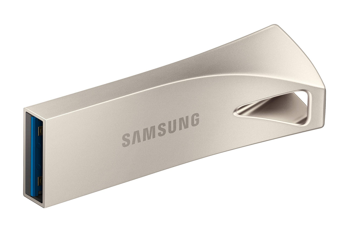 SAMSUNG BAR Plus 3.1 USB Flash Drive, 128GB, 400MB/s, Rugged Metal Casing, Storage Expansion for Photos, Videos, Music, Files, MUF-128BE3/AM