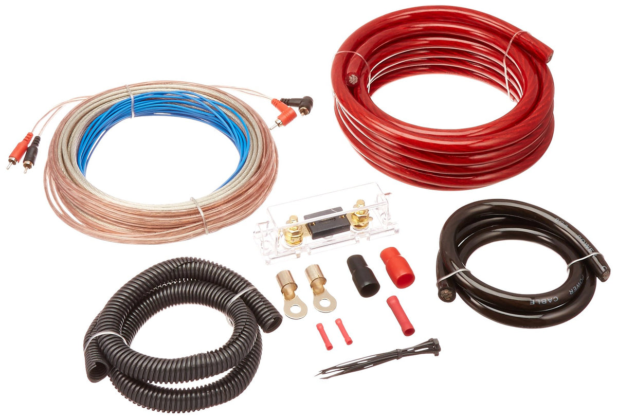 Mk Audio 0GK 2500 Watt 0 Gauge Amplifier Complete Hookup Installation Kit