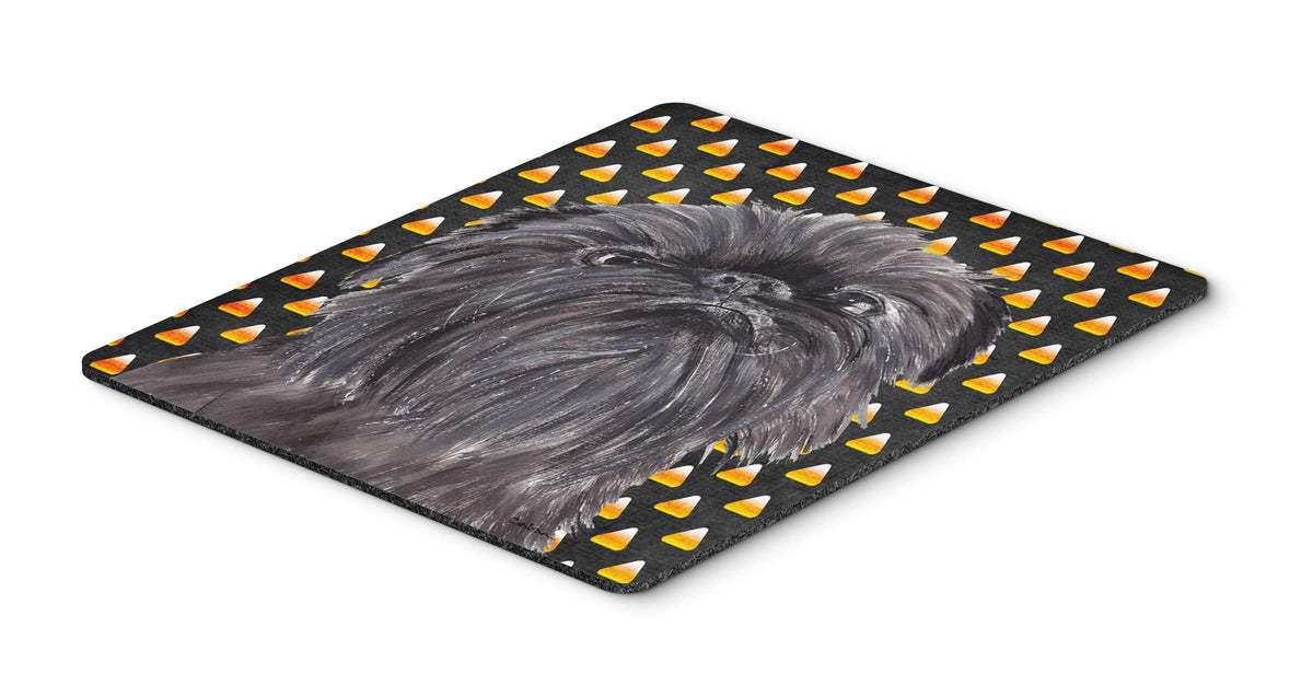 Caroline's Treasures SC9531MP Brussels Griffon Candy Corn Halloween Mouse Pad, Hot Pad or Trivet for Home Office Gaming Working Computers Laptop Mouse
