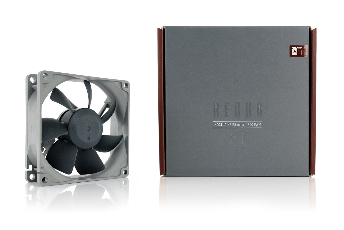 Noctua NF-R8 redux-1800 PWM, High Performance Cooling Fan, 4-Pin, 1800 RPM (80mm, Grey)