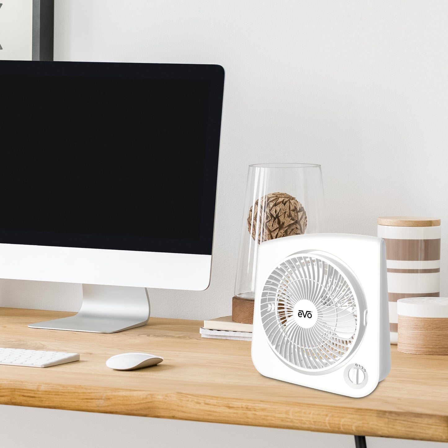 EVO Square Turbo Desk Fan