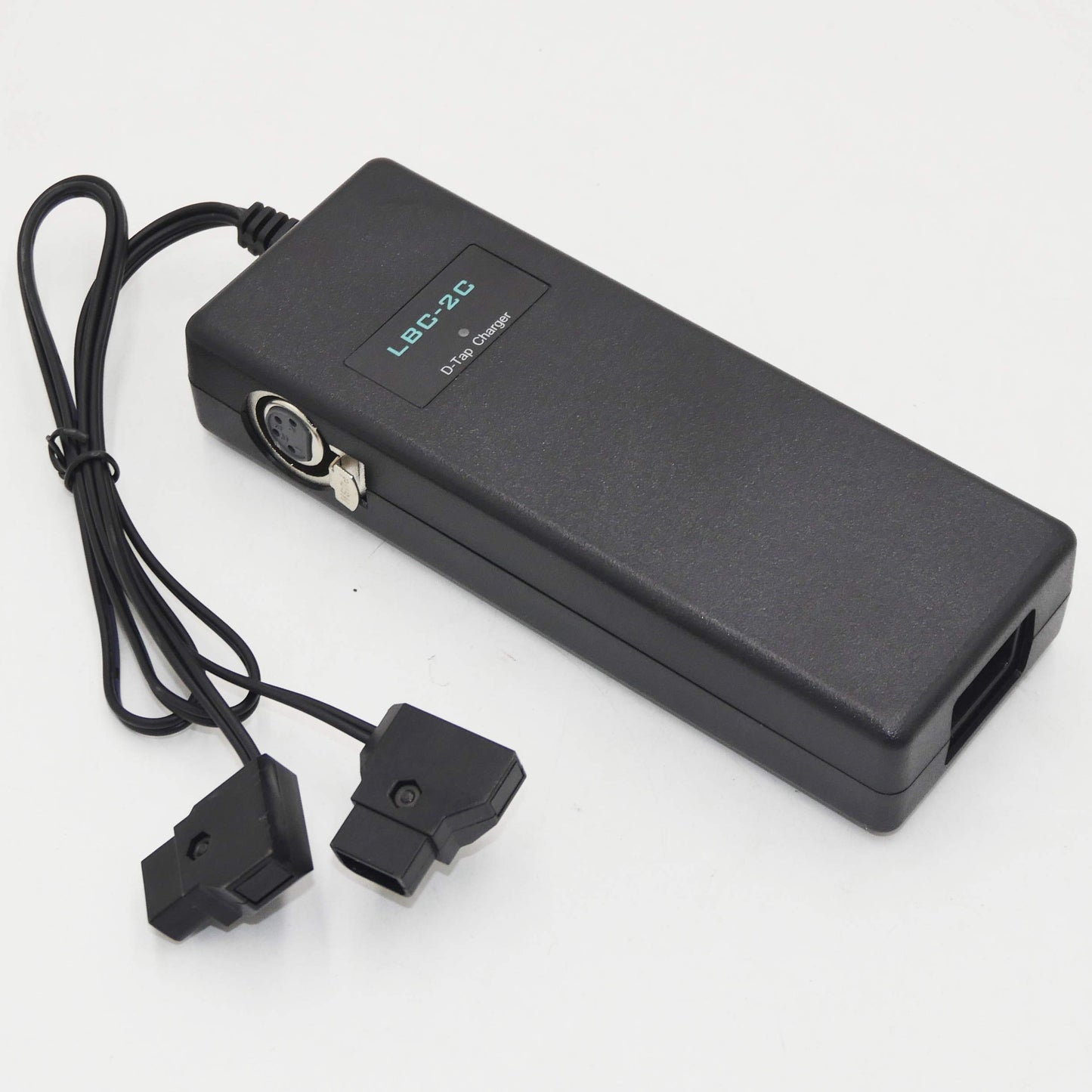 REYTRIC Dual D-Tap (P Tap) Travel Charger Compatible Sony V-Mount/V Lock and Anton Bauer Gold Mount Batteries with 2-Prong Power Cord
