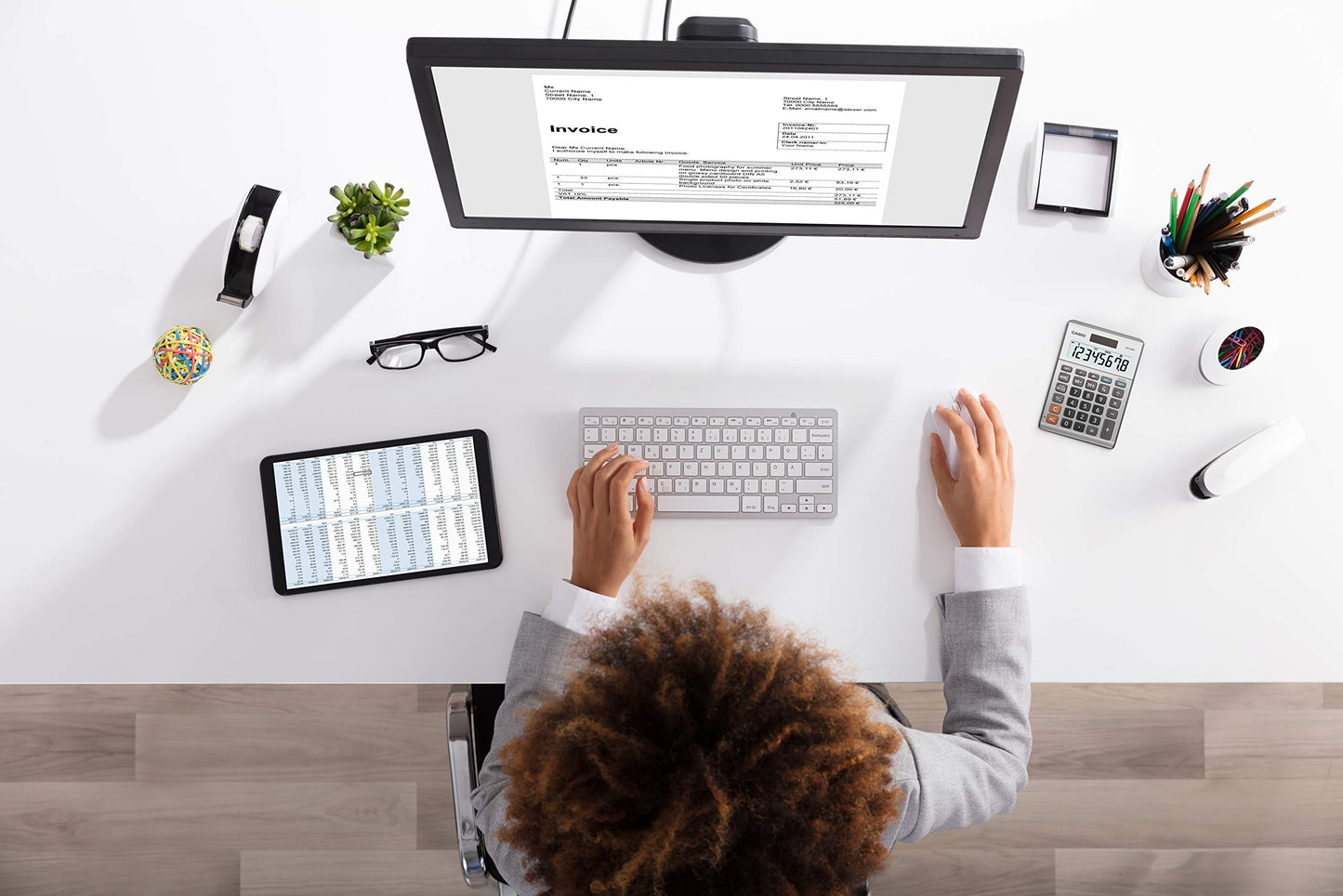 Casio MS-80B Calculator - Desktop Calculator with Tax & Currency Tools | General Purpose | Large Display | Ideal for Home, Office & Everyday Math