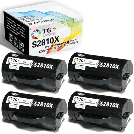 TG Imaging Compatible S2810DN Toner Cartridge Replacement for Dell S2810 Toner 2810DN S2810 S2810X H815DW 815DW S2810DN S2815 S2815DN Laser Printer