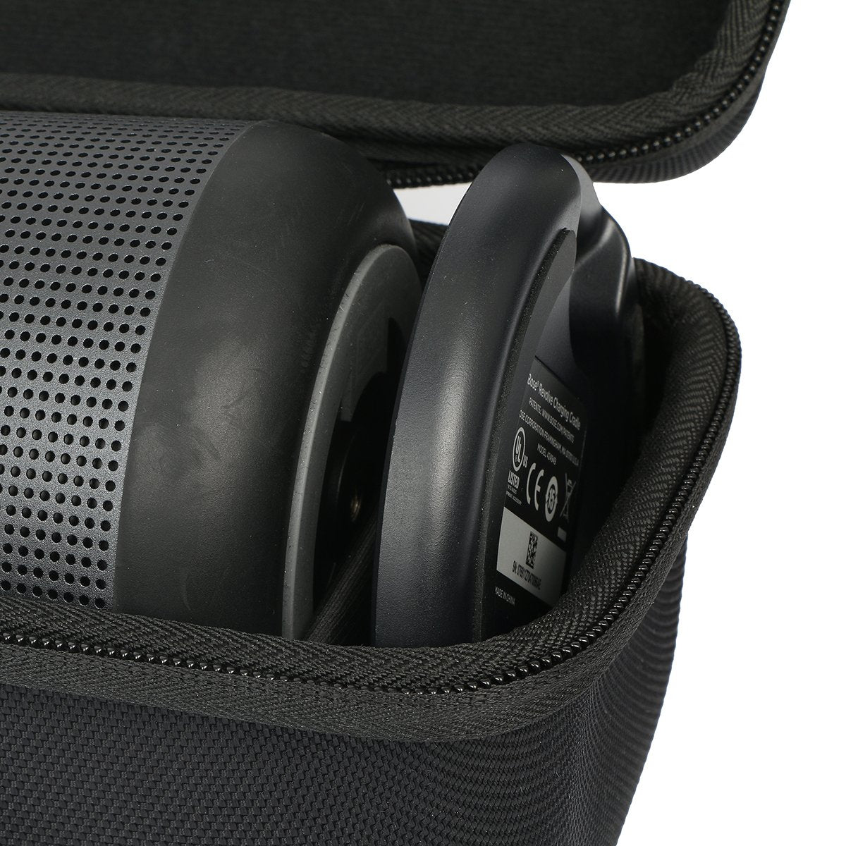 khanka Hard Travel Case Replacement for Bose SoundLink Revolve+ / Revolve+ (Series II) Portable and Long-Lasting Bluetooth 360 Speaker, Fits Charging