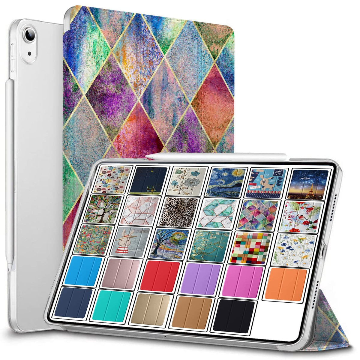 DuraSafe Cases for iPad Pro 12.9 3rd Gen 2018 PC Case A1876 MTEL2LL/A MTEM2LL/A A2014 MTFN2LL/A MTFL2LL/A MTFP2LL/A MTFQ2LL/A A1983