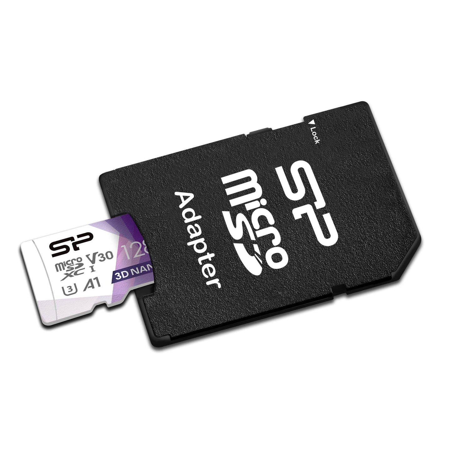 Silicon Power 64GB 3D NAND High Speed MicroSD Card with Adapter