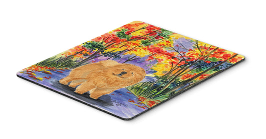 Caroline's Treasures SS7001MP Chow Chow Mouse Pad, Hot Pad or Trivet for Home Office Gaming Working Computers Laptop Mouse Mat,Washable Large Mousepad