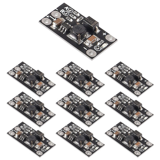AITRIP 10PCS 1.5A Multi-Function Mini Boost Module Step Up Board 3.7V to 5V 8V 9V 12V Step Up Board with LED Indicato for DIY Electronic Voltage…