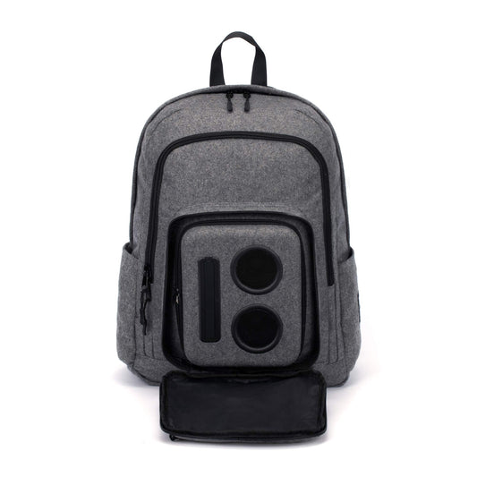 Super Real Business Bluetooth Speaker Backpack with 20-Watt Speakers & Subwoofer for Parties/Festivals/Beach. Rechargeable, Works with iPhone