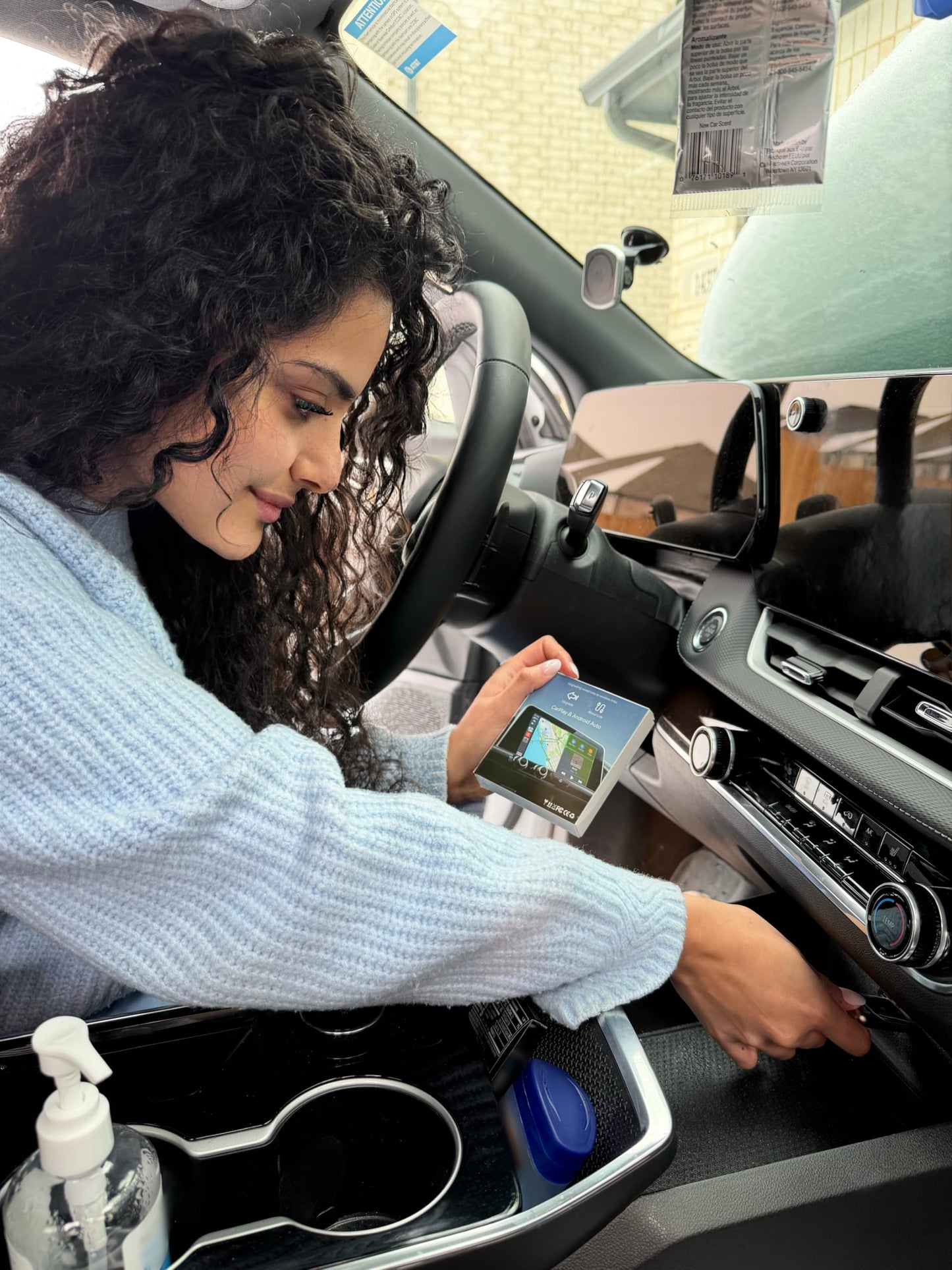 Drivio Wireless CarPlay Adapter for iPhone & Android | USB CarPlay Wireless Adapter with Screen Mirroring | 2026 Bluetooth Car Play Dongle Apple Play