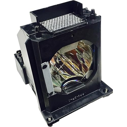 Jaspertronics™ OEM Lamp & Housing for The Mitsubishi WD-73736 TV with Philips Bulb Inside - 1 Year Warranty