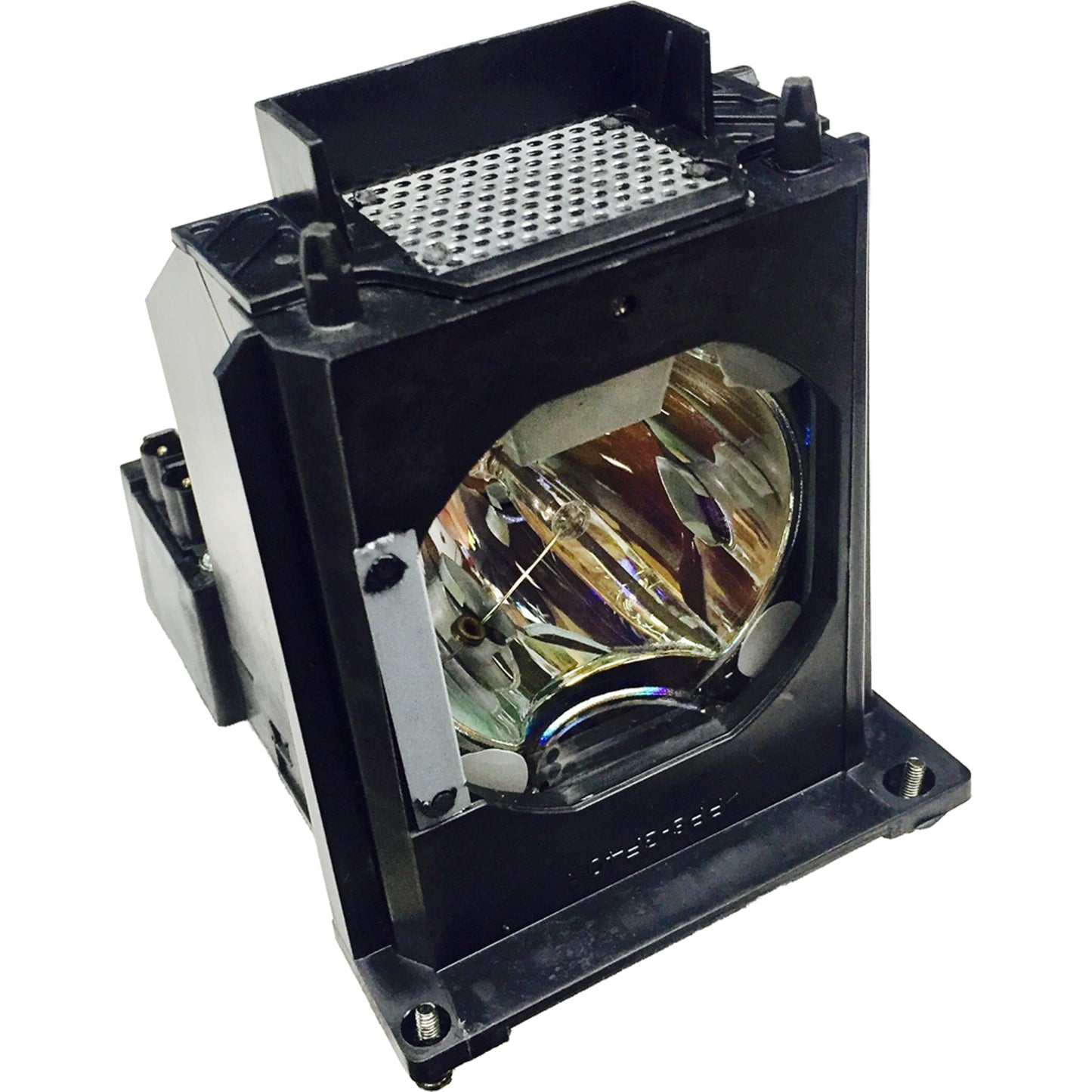Jaspertronics™ OEM Lamp & Housing for The Mitsubishi WD-73837 TV with Philips Bulb Inside - 1 Year Warranty