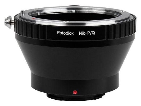 Fotodiox Lens Mount Adapter, Nikon, Nikkor Lens to Pentax Q-Series Camera, fits Pentax Q Mirrorless Cameras
