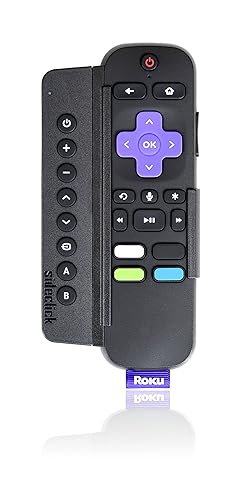 Sideclick Universal Remote Attachment for Roku Streaming Player