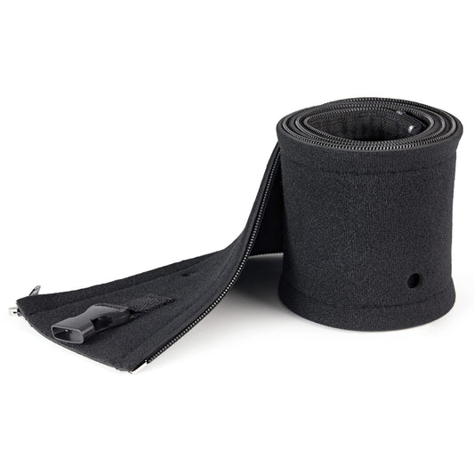 StarTech.com 40" (1m) Neoprene Cable Management Sleeve with Zipper & Buckle - 1.2" (3cm) Diameter - Computer/PC Power/Network/AV Cord Cover/Manager
