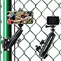 Magnetic Fence Mount - Post Mount+Fence Clip Kit for Mevo Start, GoPro, iPhone,Camera/Phone Stands Suitable for Metal cylinders and Fences,for