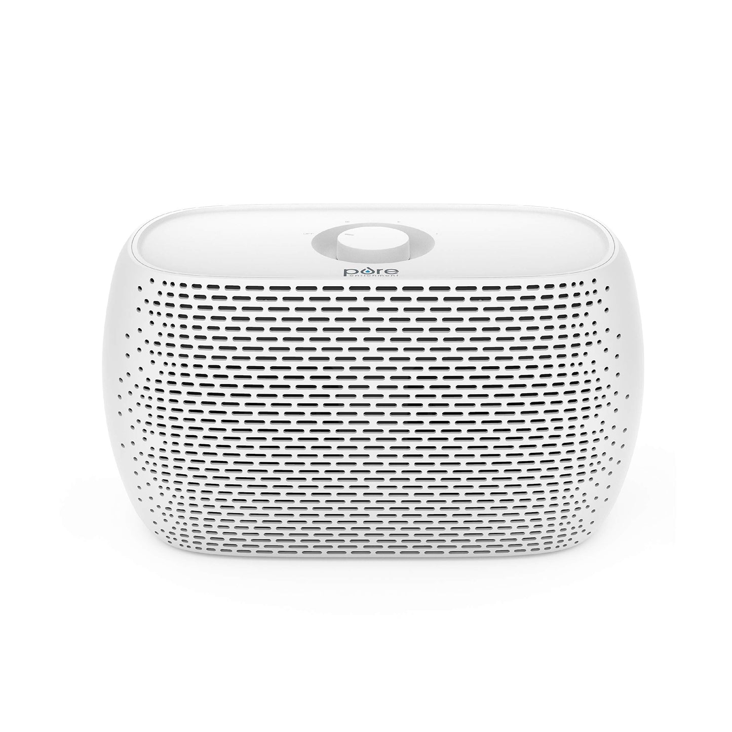 Pure Enrichment PureZone Breeze Tabletop 2-in-1 Air Purifier - True HEPA Filter Cleans Air, Helps Alleviate Allergies, Removes Pet Hair, & Smoke