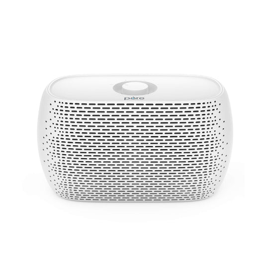 Pure Enrichment PureZone Breeze Tabletop 2-in-1 Air Purifier - True HEPA Filter Cleans Air, Helps Alleviate Allergies, Removes Pet Hair, & Smoke