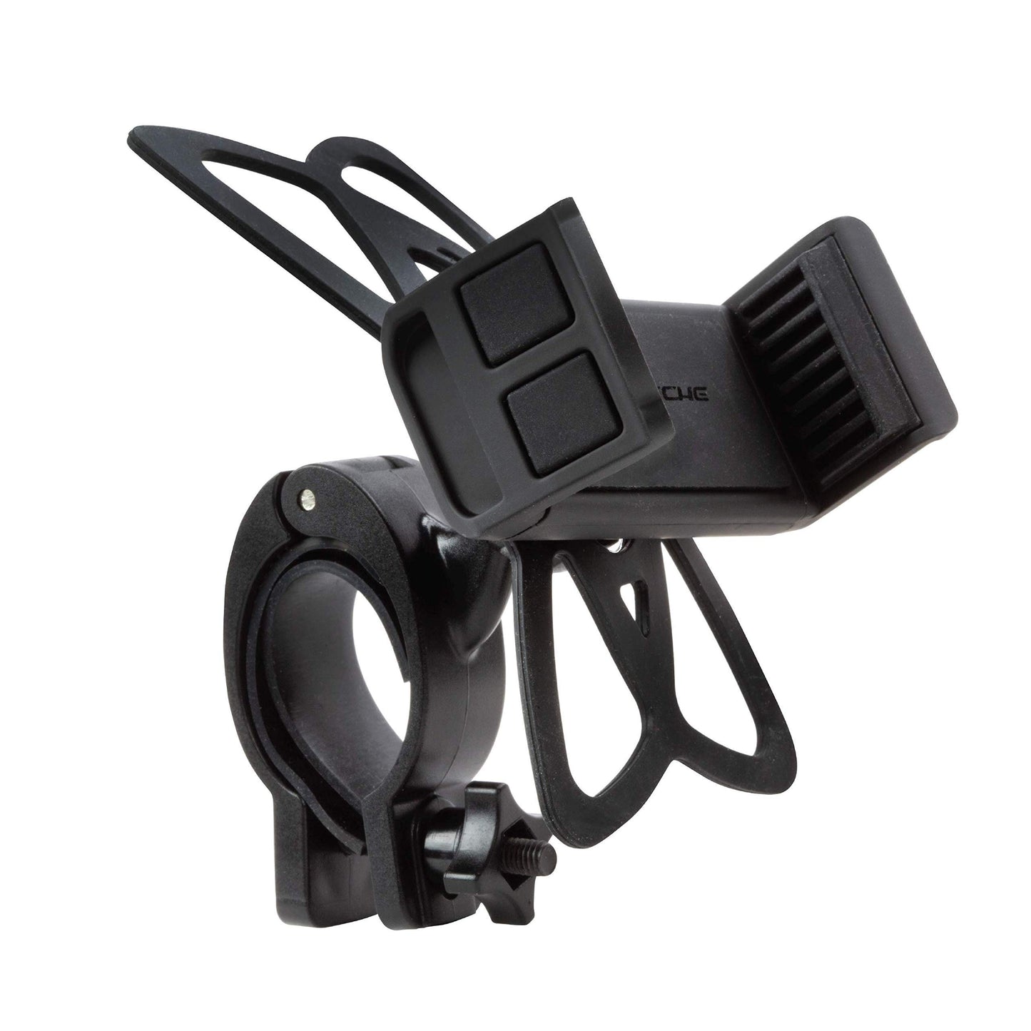 Scosche HDM3SM-RP Handlebar Bike Phone Mount with Universal Phone Holder, Elastic Safety Bands, and Adjustable Clamp for Mobile Phone Device