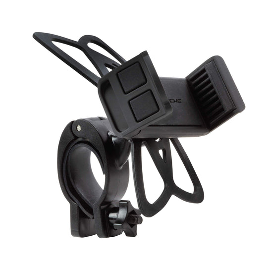 Scosche HDM3SM-RP Handlebar Bike Phone Mount with Universal Phone Holder, Elastic Safety Bands, and Adjustable Clamp for Mobile Phone Device