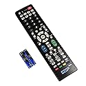 HQRP Remote Control fits Sharp LC-39LE551U LC-40C32U LC-40C37U LC-40C45U LC-40E67U LC-40E67UN LCD LED HD TV Smart 1080p 3D Ultra 4K AQUOS