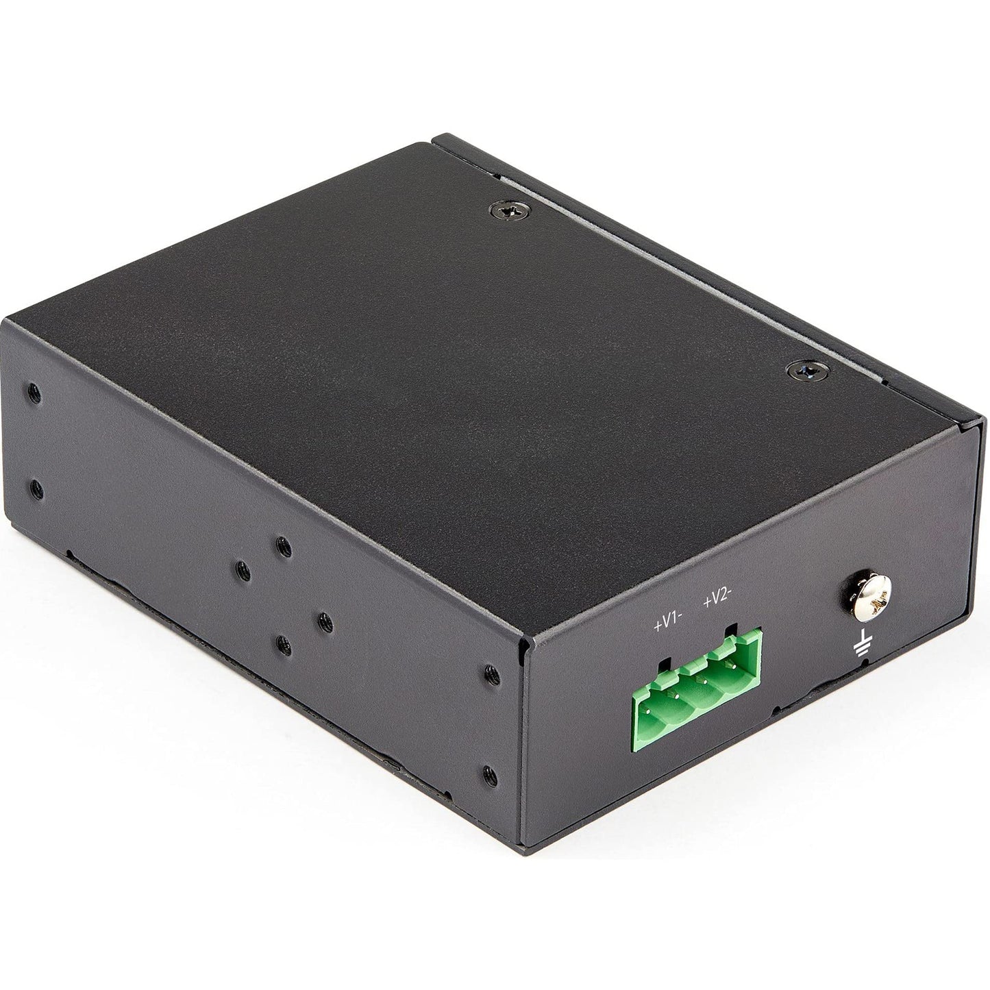 StarTech.com Industrial Gigabit Ethernet PoE Injector - 30W 802.3at PoE+ Midspan 48V-56VDC DIN Rail Power Over Ethernet Injector Adapter - -40C