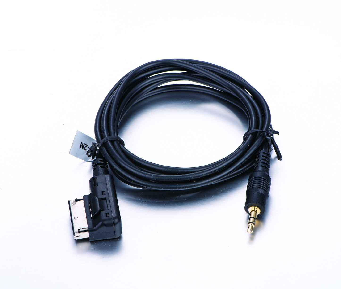 AUX Media Interface Cable Compatible with Mercedes Benz 2010-2016 MMI Socket 3.5mm Plug 120cm Long