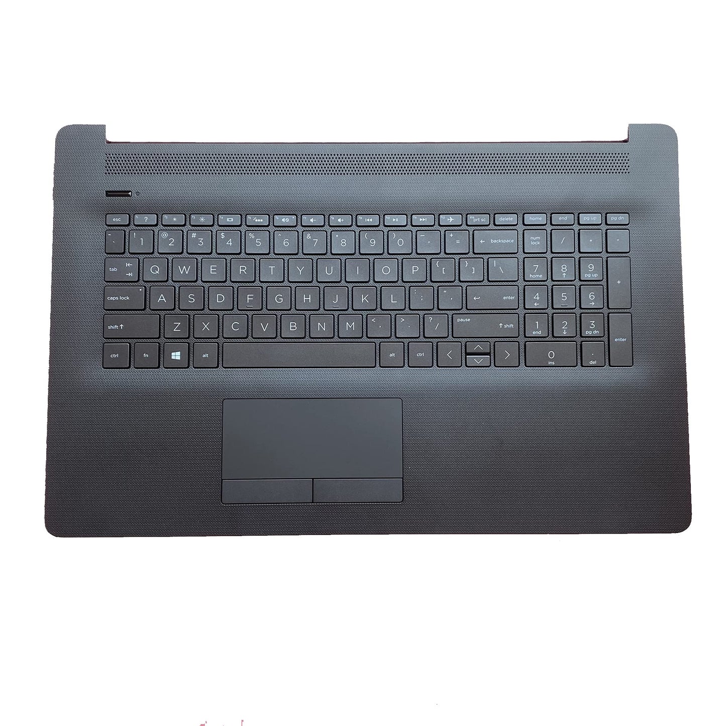 Replacement for HP Pavilion17BY 17-by 17CA 17-CA Laptop Upper Case Palmrest Non-Backlit Keyboard Touchpad Assembly Part L22751-001 6070B154670