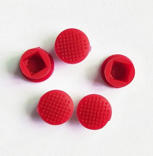 5 PCS TrackPoint Keyboard Mouse Red Cap Soft Dome Laptop Pointer for IBM Lenovo ThinkPad