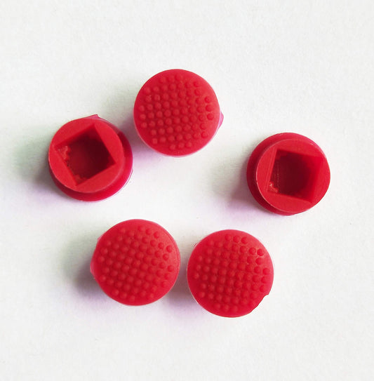 5 PCS TrackPoint Keyboard Mouse Red Cap Soft Dome Laptop Pointer for IBM Lenovo ThinkPad