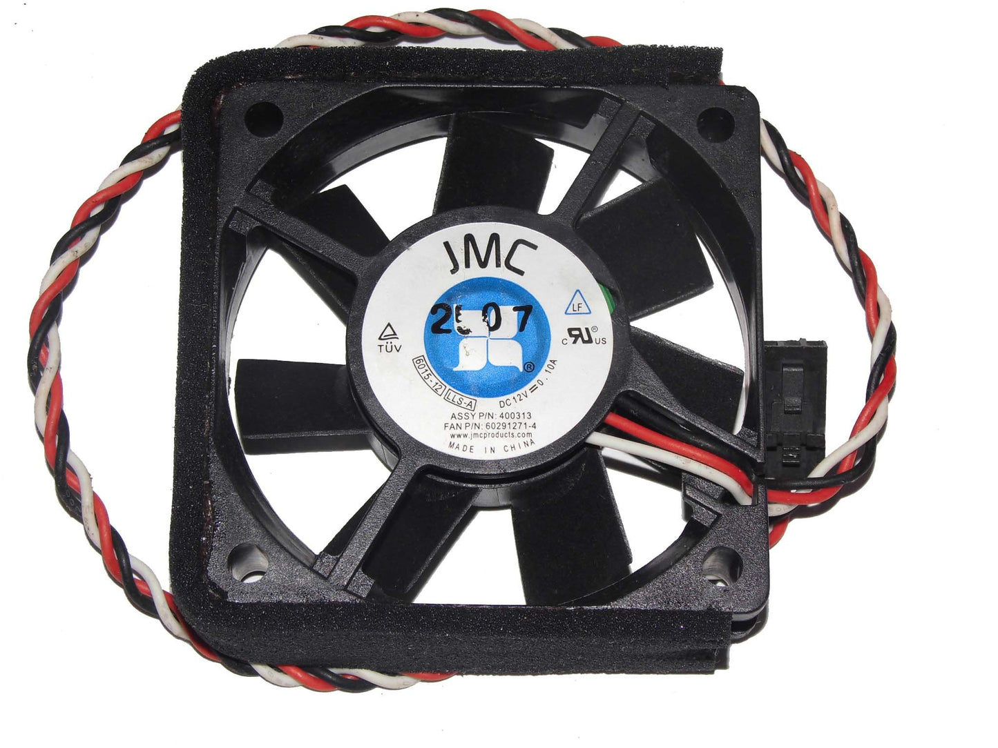 JMC 6cm 6015-12 LLS-A 12V 0.10A 3Wire Cooling Fan,6015-12LLS-A
