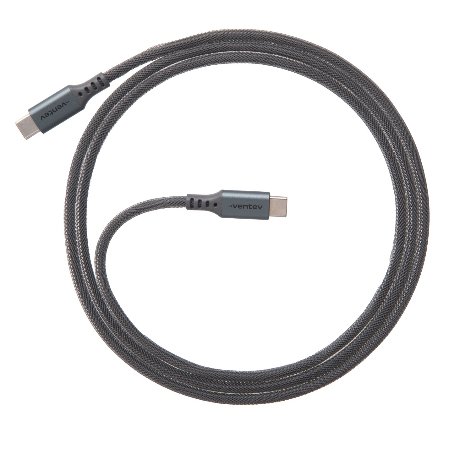 Ventev Alloy USB C to USB C High Speed Ultradurable 4 Foot Cable