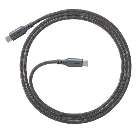 Ventev Alloy USB C to USB C High Speed Ultradurable 4 Foot Cable