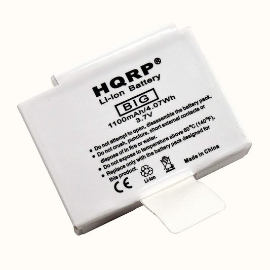 HQRP Battery Compatible with Flip Video ABT2W UltraHD 4GB 8GB, FVU2120B, U3120, Flip 4GB, Cisco ABT2W Ultra-HD Camcorder U32120B U32120W, Flip UltraHD