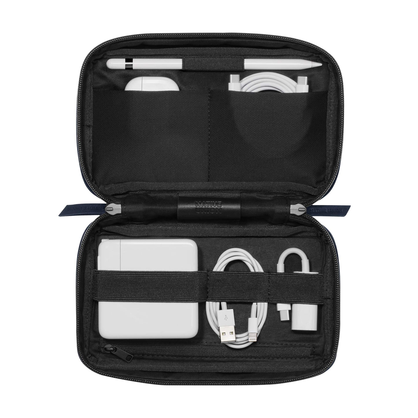 Native Union Stow Organizer - Premium Travel Tech Kit Crafted with Durable Canvas - Keep Essentials Organized with Flexible Storage & Quick-Access