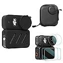 PellKing Ultimate Protection Kit for DJI Osmo Nano Camera - [3-in-1] Tempered Glass Screen/Lens Protector, Full Body Silicone Cover Case & Portable