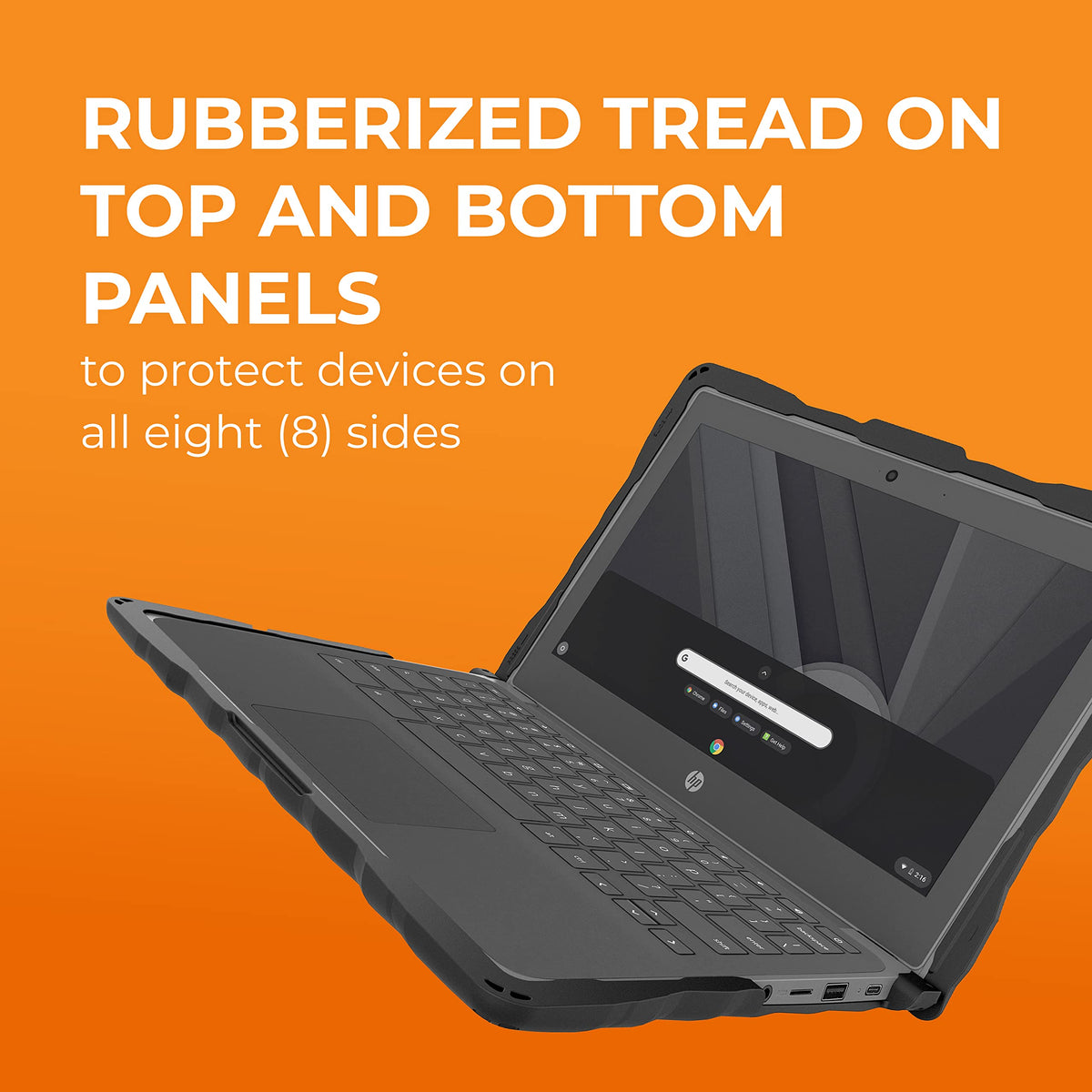 Gumdrop DropTech Case for HP Chromebook 11 G9/G8 EE (Clamshell)