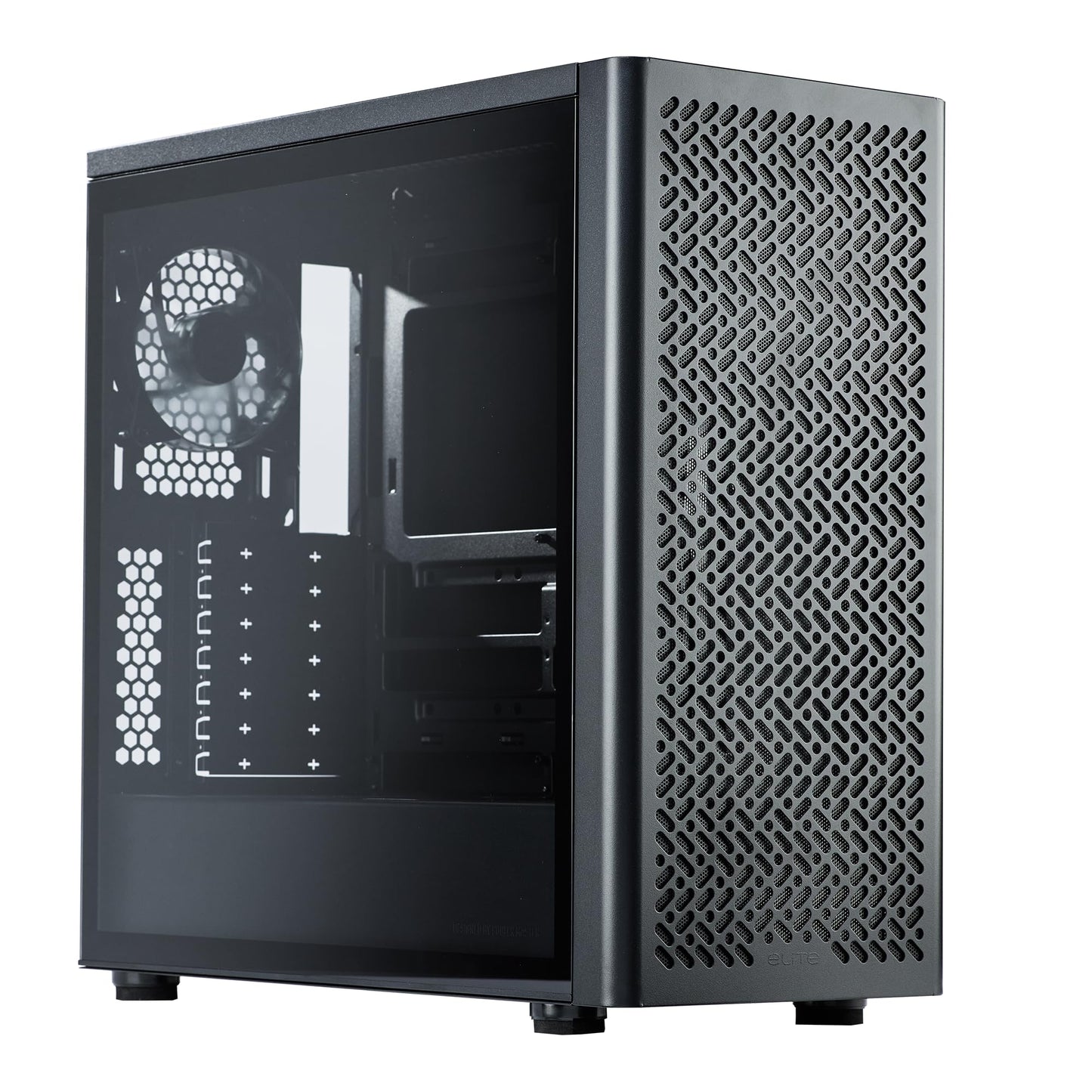 Cooler Master Elite 502 Lite ATX High Airflow Minimalist PC Case, 410mm GPU Max, Compatible RTX 5090|RX 7090 XT, 360mm AIO Max, Type C, Tempered