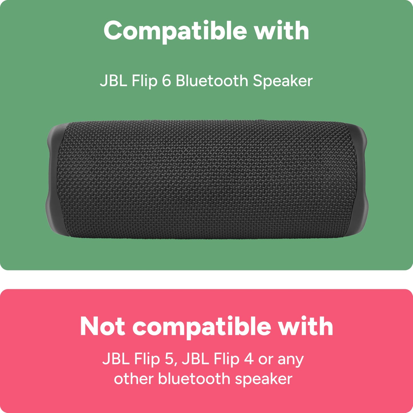 Speaker Mount for JBL Flip 6 Portable Speaker | Wall, Ceiling, Pole Mount, Desktop Stand | Shelf Bracket Holder for Home, Office, Car, Truck, Boat