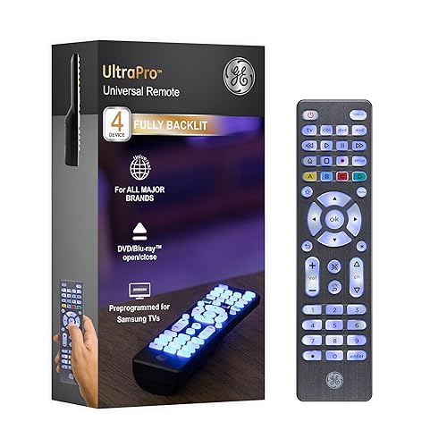 GE Backlit Buttons Universal Remote Control, Samsung TV Remote Control Replacement, Samsung Remote Control for Smart TV, Roku Remote Replacement