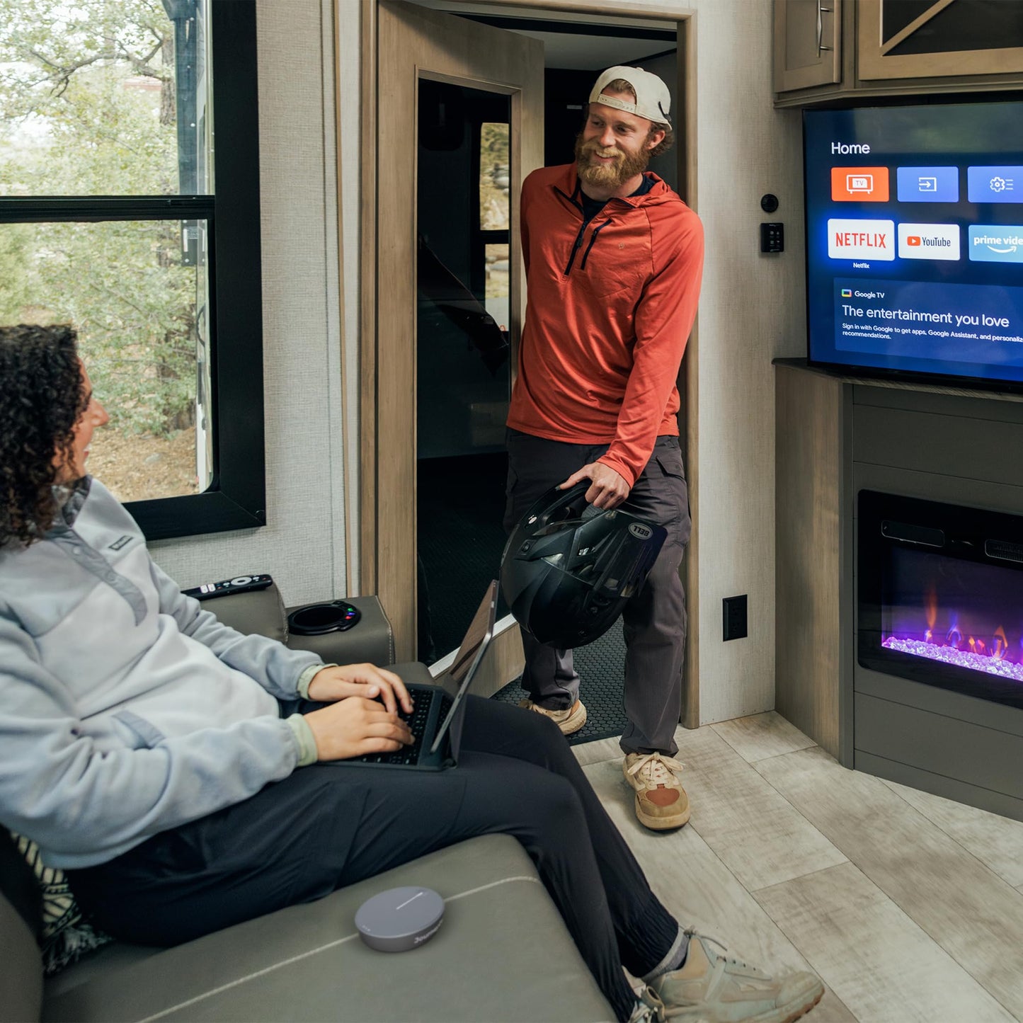 TravlFi JourneyGo LTE RV WiFi Hotspot | RV Internet with Multiple Networks, Pay As You Go and No Contracts | Portable Internet for Travel, Motorhomes