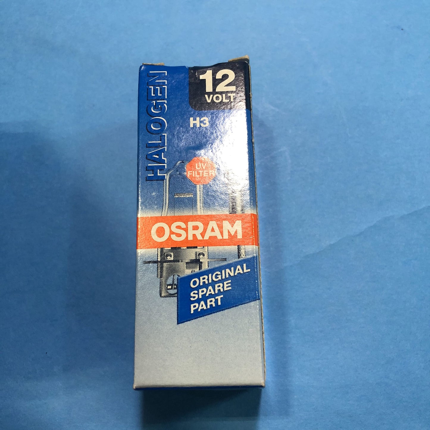 OSRAM SYLVANIA 64151 H3 (31397) 55W 12V PK22S / LEAD WITH SPADE CONNECTOR CLEAR T3 1/4 Halogen