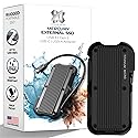 Titanium Micro External SSD 1TB - Mercury Portable SSD, Up to 1000MB/s, USB 3.2 Gen 2 USB-C USBA, Rugged IP66 Water Resistance, Drop Proof, External