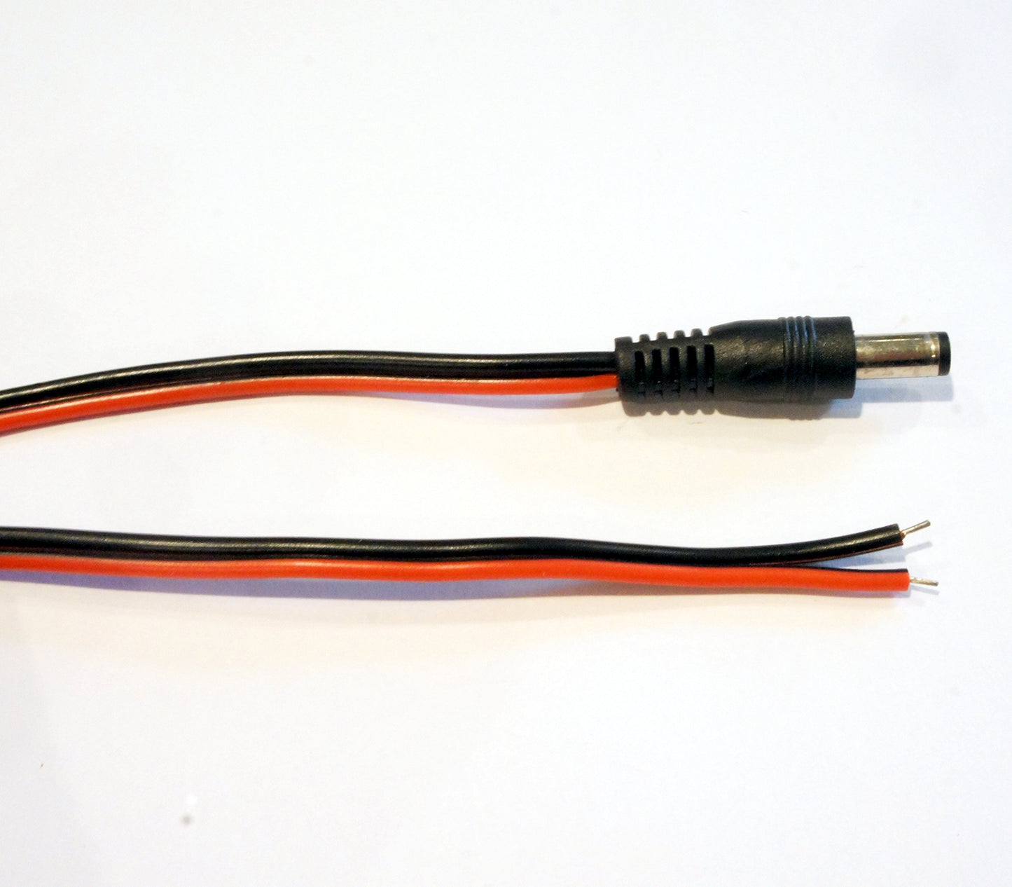 3 Pack of 36 Inch 2.1mm x 5.5mm DC Male Jack to Open Bare Wire Adapter Cables