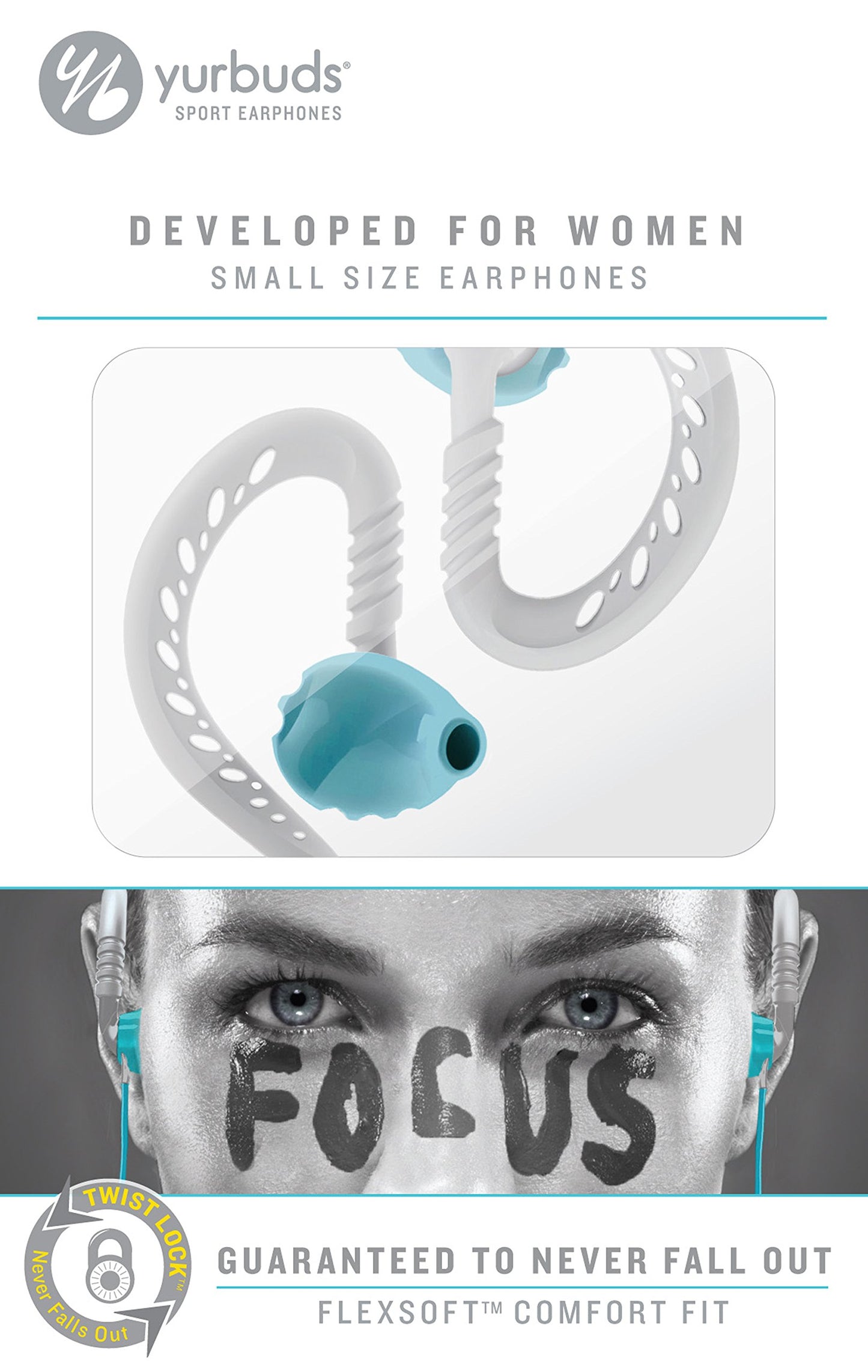 Yurbuds Focus Aqua
