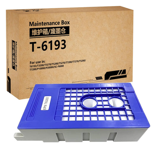 HEMEINY T6193 C13T619300 Ink Maintenance Box Compatible with SureColor T3000 T5000 T7000 T3200 T5200 T7200 T3080 T5080 T7080 F6000 T3200D T5200D