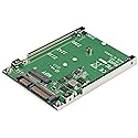 StarTech.com M.2 SATA SSD to 2.5" SATA Adapter [NOT NVMe], Open-Frame Bracket, 7mm High, M2 Hard Drive Adapter - TAA